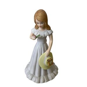 ENESCO Growing Up Collection Birthday girl porcelain bisque 12th Birthday Vintag